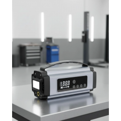 Mey İthalat® Araçlar İçin Taşınabilir Akü Takviye Hava Kompresörü ve Acil Güç Kaynağı