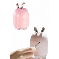 Mey İthalat® Aromaterapi Hava Nemlendirici Dekoratif USB Şarjlı Tavşan Nemlendirici
