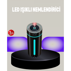 Mey İthalat® Aromaterapi Özellikli Ultrasonik Hava Nemlendirici LED Atmosfer Işığı