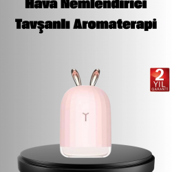 Mey İthalat® Aromaterapi Uyumlu Hava Nemlendirici – Ultrasonik Sessiz Difüzör