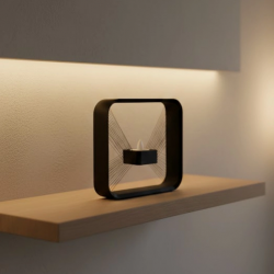 Mey İthalat® Askılı Kare Mumluk Duvar Dekoru Loş Salon ve Modern Mekanlar