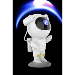 Mey İthalat® Astronot Görünümlü Projeksiyon Speaker Taşınabilir