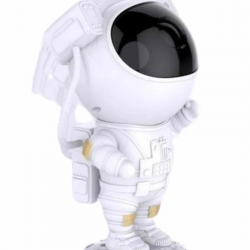 Mey İthalat® Astronot Şeklinde Bluetooth Hoparlör Gökyüzü Kumandalı Aydınlatma Lamba