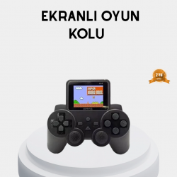 Mey İthalat® Atari S10 Retro Oyun Konsolu – 520 Nostaljik Oyun, TV Bağlantılı, Şarjlı ve Taşınabilir