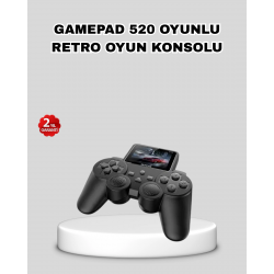 Mey İthalat® Atari S10 Taşınabilir Retro Oyun Konsolu 2.8 İnç Renkli Ekran Nostaljik
