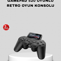 Mey İthalat® Atari S10 Taşınabilir Retro Oyun Konsolu 2.8 İnç Renkli Ekran Nostaljik
