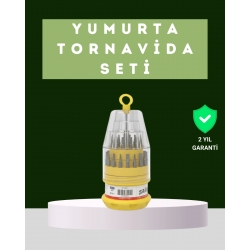 Mey İthalat® Ateşe Dayanıklı Tornavida Seti Elektronik Tamir İçin Çok Uçlu