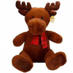 Mey İthalat® Atkılı Geyik Peluş 52 cm