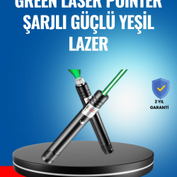 Mey İthalat® Avcılık ve Doğa Sporları İçin Güçlü Yeşil Lazer Pointer