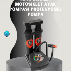 Mey İthalat® Ayak Basmalı Hava Pompası Şişme Ürünler ve Lastikler İçin