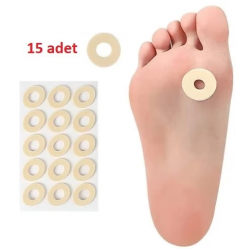 Mey İthalat® Ayak Nokta Pedi Sünger Yastık  15 li