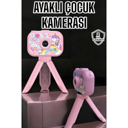 Mey İthalat® Ayaklı Mini Fotoğraf Makinesi Çocuk Için Eğitici Video Kamera