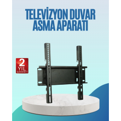 Mey İthalat® Ayarlanabilir 32-42 İnç LED TV Duvar Askı Braketi 40 kg Taşıma