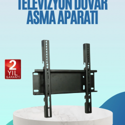 Mey İthalat® Ayarlanabilir 32-42 İnç LED TV Duvar Askı Braketi 40 kg Taşıma