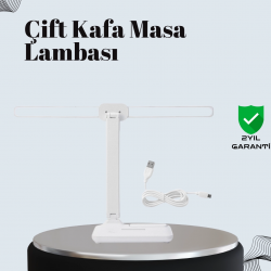 Mey İthalat® Ayarlanabilir Açıya Sahip Masa Lambası | Kademeli Işık Seviyesi, Modern ve Kompakt Tasarım