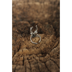 Mey İthalat® Ayarlanabilir Boynuz Tasarımlı Erkek Yüzük