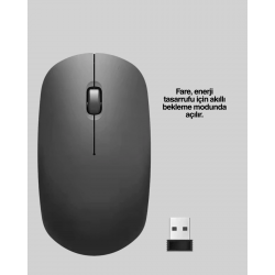 Mey İthalat® Ayarlanabilir DPI Özellikli Mouse – Sessiz, Estetik ve Uyumlu