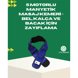 Mey İthalat® Bölgesel Masaj ve Sıkılaştırma Kemeri Fişli Kullanım