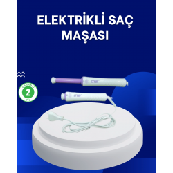 Mey İthalat® Ayarlanabilir Isı Kontrollü Saç Maşası – Hızlı Isınma ve İyon Teknolojisi