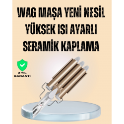 Mey İthalat® Ayarlanabilir Isılı Bukle Saç Maşası