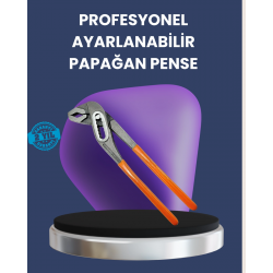 Mey İthalat® Ayarlanabilir Papağan Pense Çelik Gövde Profesyonel Kurbağacık