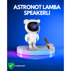 Mey İthalat® Ayarlanabilir Parlaklık ve Zamanlayıcı Modlu Astronot Lamba