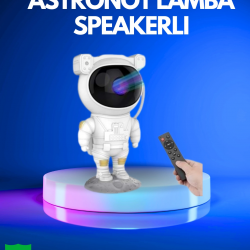 Mey İthalat® Ayarlanabilir Parlaklık ve Zamanlayıcı Modlu Astronot Lamba