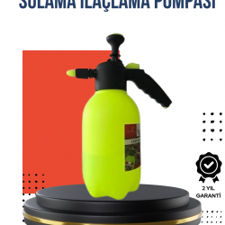 Mey İthalat® Ayarlı Nozullu 2L Basınçlı El Püskürtücü Jant Cam Temizlik Cila İçin