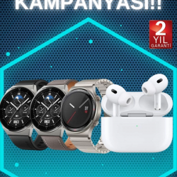 Mey İthalat® Aynalı Bluetooth Kulaklık Yeni Nesil Akıllı Saat Titreşimli Nabız Ölçer Spor Modları