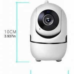 Mey İthalat® Baby Kamera Kablosuz 720P Beyaz 360 Derece Wifi Kamera Full HD 1080p