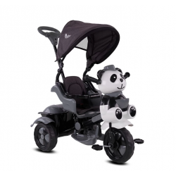 Mey İthalat®   127A Little Panda 3 Tekerli Kontrollü Bisiklet (Pedli) Gri