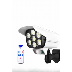 Mey İthalat® Bahçe Aydınlatması Hareket Sensörlü Led Aydınlatma Kamera Görünümlü