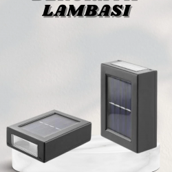 Mey İthalat® Bahçe Aydınlatması Solar Güneş Enerjili Dekoratik Led Işıklı Lamba