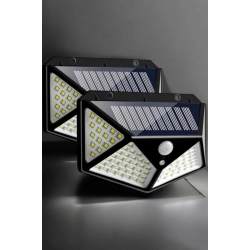 Mey İthalat® Bahçe Havuz Güneş Enerjili Solar Işıklandırma Sensörlü Bahçe Aydınlatma