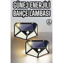 Mey İthalat® Bahçe Havuz Güneş Enerjili Solar Işıklandırma Sensörlü Bahçe Aydınlatma