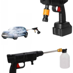 Mey İthalat® Bahçe Sulama Tabancası Makinesi Yüksek Basınçlı Akülü Yıkama Makinesi