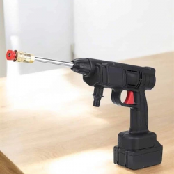 Mey İthalat® Bahçe ve Araba Yıkama Tabancası Su Basınçlı Hazneli Bataryalı Oto Yıkama