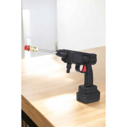 Mey İthalat® Bahçe ve Araba Yıkama Tabancası Su Basınçlı Hazneli Bataryalı Oto Yıkama