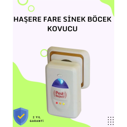 Mey İthalat® Bakım Gerektirmeyen Ultrasonik Haşere Kovucu – Uzun Ömürlü Kullanım