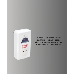 Mey İthalat® Bakım Gerektirmeyen Ultrasonik Haşere Kovucu – Uzun Ömürlü Kullanım