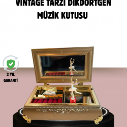 Mey İthalat® Balerinli Müzikli Takı Kutusu Piyano Tasarım Kız Çocuk Hediyelik