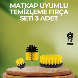 Mey İthalat® Banyo, Mutfak, Jant ve Fayans Temizliği İçin Uygun Matkap Başlığı