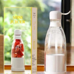 Mey İthalat® Bardak Blender Smoothie Meyve Sıkacağı Şarjlı Cam Taşınabilir