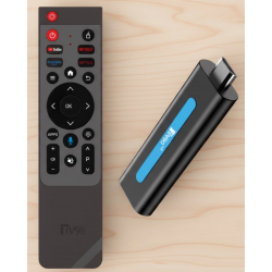 Mey İthalat® Bas Konuşlu Kumandalı 8K TV Stick Akıcı Yayın Deneyimi