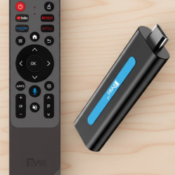 Mey İthalat® Bas Konuşlu Kumandalı 8K TV Stick Akıcı Yayın Deneyimi