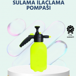 Mey İthalat® Basınçlı El Pompası 2 Litre Bakır Nozul Ayarlı Jet ve Dağınık Atım