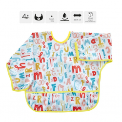 Mey İthalat®  Baskılı BLW Kollu Önlük 784 Harf Desen