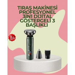 Mey İthalat® Başlıklı Şarjlı Tıraş ve Bakım Cihazı
