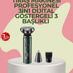 Mey İthalat® Başlıklı Şarjlı Tıraş ve Bakım Cihazı