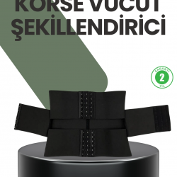 Mey İthalat® Bel Sıkılaştırıcı Vücut Şekillendirici Günlük Kullanım